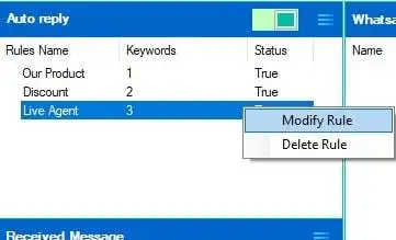 Modify Rules